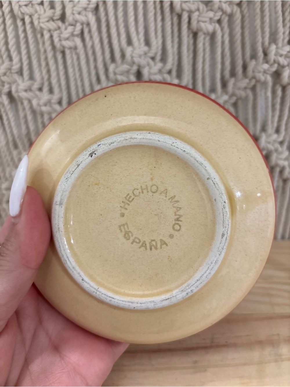 Spanish ceramic grater plate - Picture 2 of 3